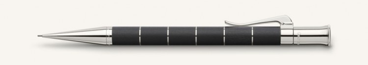 Механический карандаш Anello Ebony, c платиновым напылением