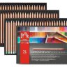Набор цветных карандашей Luminance, 3.8 мм, 76 цветов, металлический футляр