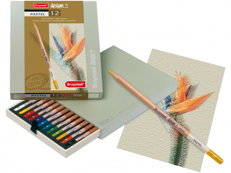 Набор пастельных карандашей Design Pastel 12 цветов