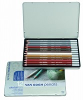 Набор цветных карандашей  VAN GOGH для черчения 12 цветов