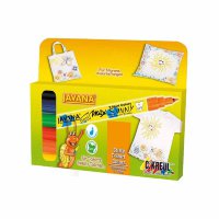 Набор маркеров Texi max Sunny для росписи по тканям Javana в кор. 5шт.