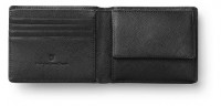 Кожаный бумажник горизонтального формата, маленький Saffiano