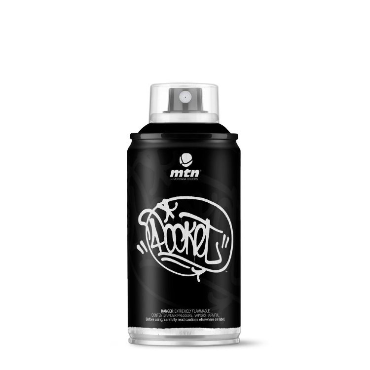 Краска для граффити Montana Pocket черный 150 мл