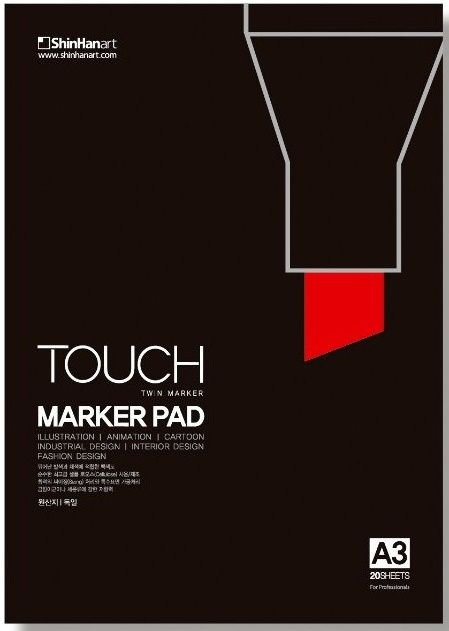 Альбом для рисования Touch Marker Pad A3