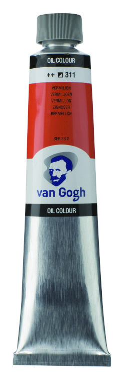 Краска масляная Van Gogh туба 200 мл №311 Киноварь