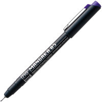 Линер ZIG "Mangaka"  0,5 мм, фиолетовый CNM-05/085