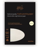 Склейка Acrylic painting paper, формат А3, 10 листов, 420 г/м