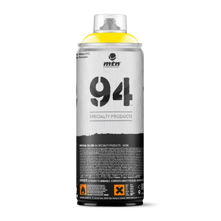 Специальная краска для граффити Montana MTN 94 Chalk на меловой основе желтая 400 мл