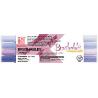 Набор маркеров ZIG Brushable 4 шт Пурпурные оттенки  MS7700/4VPU