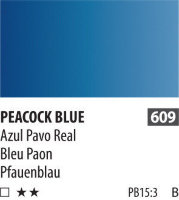 SH PWC (B) Краска акварельная 609 синий павлин туба 15 мл