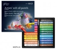 Набор масляной пастели Gallery Artists Soft Oil Pastels 24 цвета