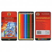 Набор цветных карандашей Polycolor 12 цветов