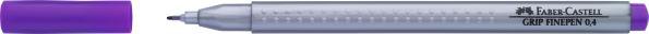 Капиллярная ручка GRIP, 0,4мм, теплый серый