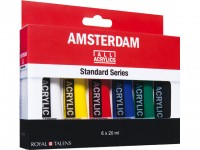 Набор акриловых красок Amsterdam Standart 6*20