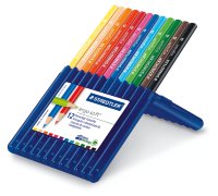 Набор цветных карандашей Ergosoft трехгранные 12 цветов