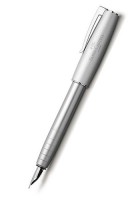 Перьевая ручка LOOM METALLIC, серебряный, в картонной коробке, толщина EF