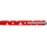 Ручка шариковая автоматическая Totally Swiss, металлический футляр Красный