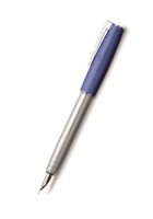 Перьевая ручка LOOM METALLIC, синий, в картонной коробке, толщина EF