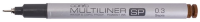 Copic Multiliner SP 0.3 мм заправляющийся Сепия