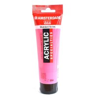 Краска акриловая Amsterdam туба 120 мл №384 Розовый отражающий