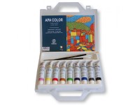 Набор акриловых красок Apa Color 10*20 в пластиковом кейсе