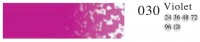 Пастель профессиональная сухая полутвёрдая квадратная цвет № 030 фиолетовый