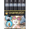Набор маркеров Chameleon Pastel Tones / пастельныые тона 5 шт.