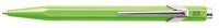 Ручка шариковая автоматическая Fluo Line, синие чернила Зеленый