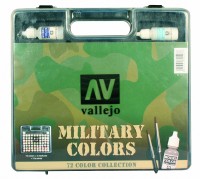 Набор Model Color Military 72  цвета + кисти в чемоданчике