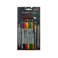 Набор маркеров COPIC CIAO Hue Colors 5+1 шт