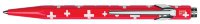 Ручка шариковая автоматическая Totally Swiss Красный