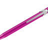 Ручка шариковая автоматическая Metal-X Line металл, синие чернила Фиолетовый