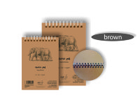 Альбом Sketch pad – Natural Brown, формат А5, 80 листов, 135 г/м