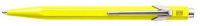 Ручка шариковая автоматическая Fluo Line, синие чернила Желтый