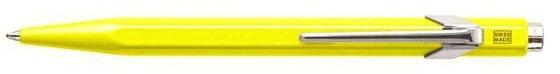 Ручка шариковая автоматическая Fluo Line, синие чернила Желтый