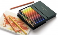 Набор цветных карандашей Polychromos 36 цветов в кожаном пенале