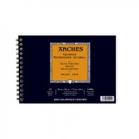 Альбом для акварели Арш 300гр/м, Торшон, 19х26см, 12л, спираль по короткой стороне