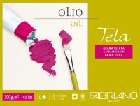 Блокнот-склейка для масла Fabriano "Tela" 18х24 см 10 л 300 г 68001824