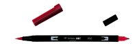 Tombow ABT Dual Brush Pen-856 красный китайский