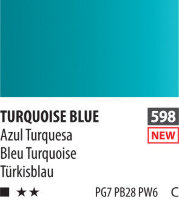 SH PWC (C) Краска акварельная 598 бирюзово-синий туба 15 мл