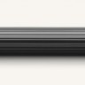 Механический карандаш Intuition Platino Черный с рифленым корпусом, c платиновым напылением