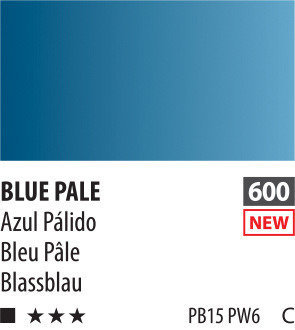 SH PWC (C) Краска акварельная 600 бледно-голубой туба 15 мл
