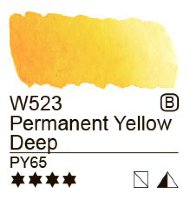 Акварель в тубах "Mission Gold", 15 мл 523 устойчивый желтый темный