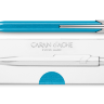 Ручка шариковая автоматическая Metal-X Line металл, синие чернила Бирюзовый