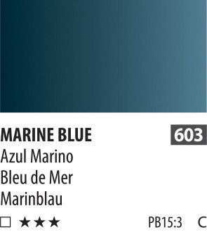 SH PWC (C) Краска акварельная 603 синий морской туба 15 мл
