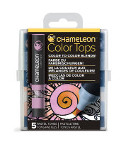 Набор цветовых блендеров Chameleon Pastel Tones / пастельные тона 5 шт. CT4501