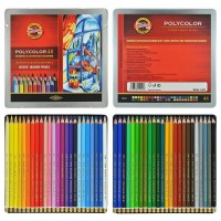 Набор цветных карандашей Polycolor 48 цветов