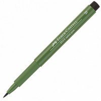 Капиллярная ручка-кисточка PITT® ARTIST PEN BRUSH, оливковый