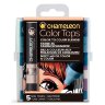 Набор цветовых блендеров Chameleon Skin Tones / телесные тона 5 шт. CT4510