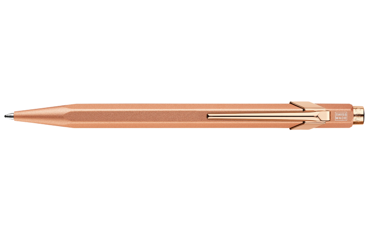 Ручка шариковая автоматическая BRUT ROSE, синие чернила Розовый